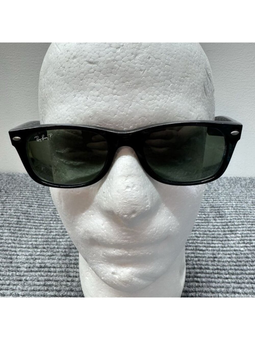 Ray-Ban RB2132 New Wayfarer 901 Sunglasses Black FRAMES ONLY 52-18-145 Italy - Picture 2 of 11